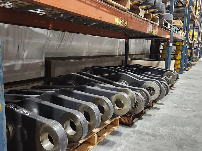 Rebuilt heavy equipment components