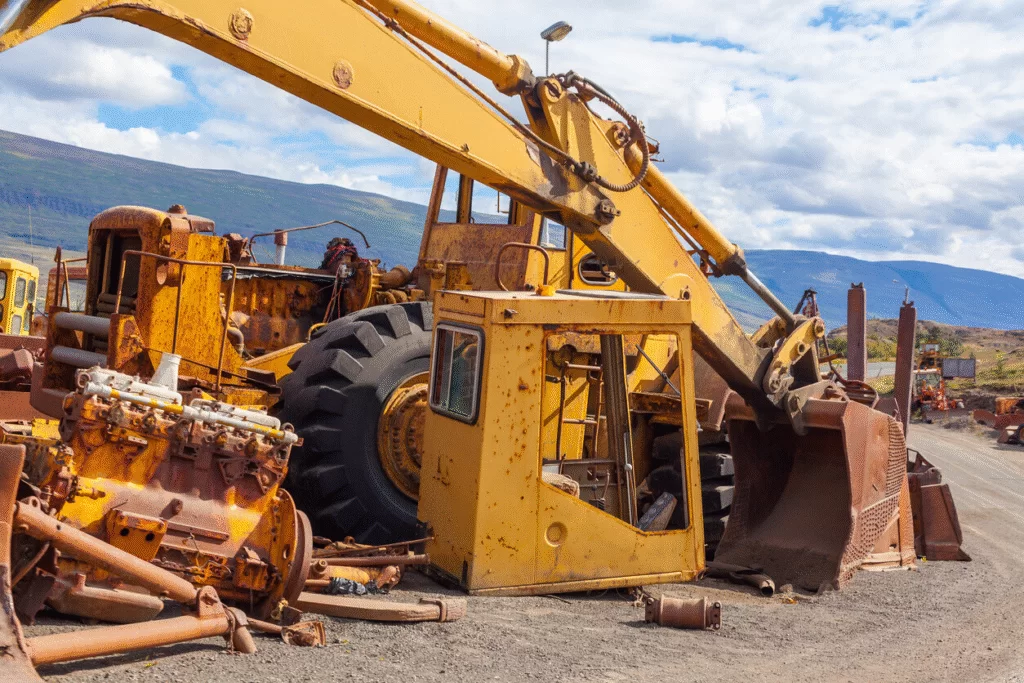 Salvage Heavy Equipment Parts